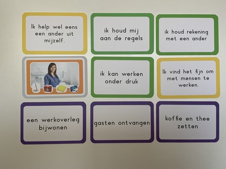 Kaartspel branche- ori&euml;ntatie 6 - stellingen