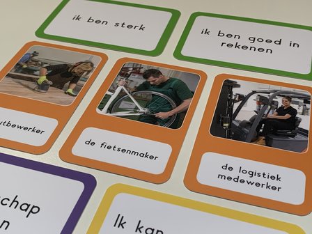 Kaartspel branche- ori&euml;ntatie 2 - beroepen