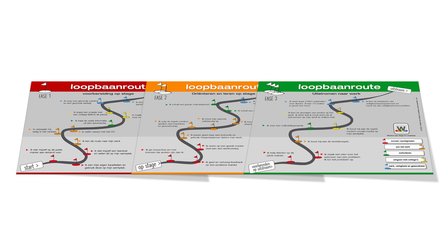 Loopbaan-routeplanner &gt; voorgedrukt [gratis printable]